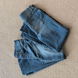 2 Pairs: Spanx Everywhere Straight Leg Jean